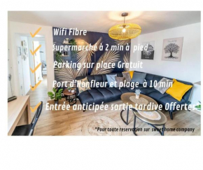Appart 2 chambres parking sur place gratuit
